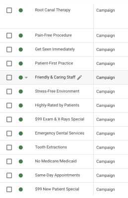 PPC ad campaign - Pearland