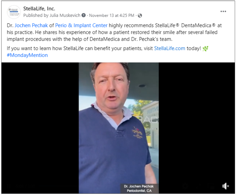 User-generated content for StellaLife
